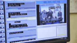DMS Captioning screen logo